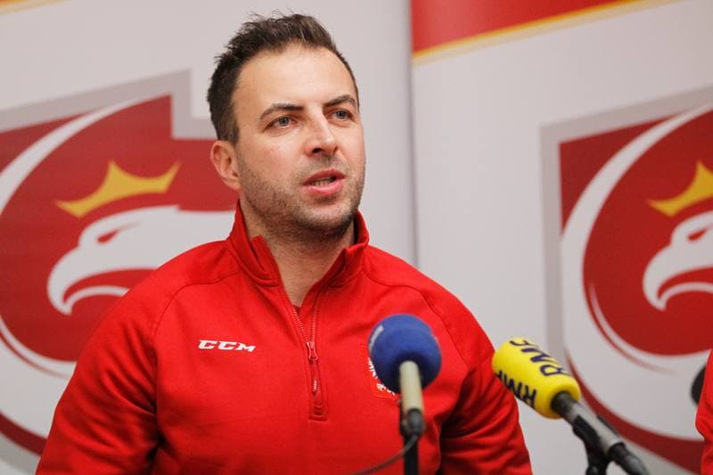 Ice Hockey. Poland U20. Press Conference. 06.12.2018