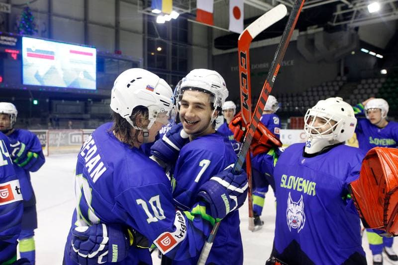 Ice Hockey. U20 World Championship Division 1B. Slovenia - Hungary. 12.12.2018