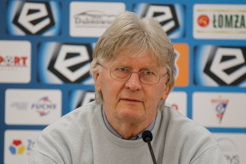 Football. Gornik Zabrze. Press Conference. 13.12.2018