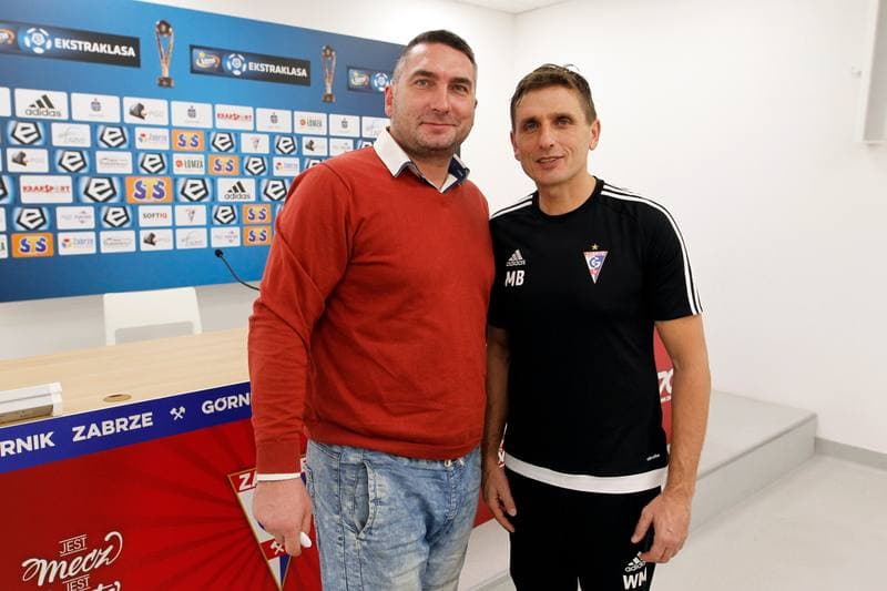 Football. Gornik Zabrze. Press Conference. 13.12.2018