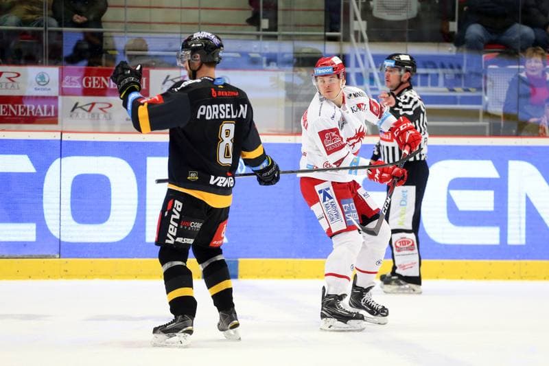 Ice Hockey. Tipsport Extraliga. Ocelari Trinec - HC Verva Litvinov. 06.01.2019