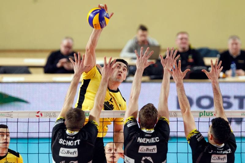 Volleyball. PlusLiga. GKS Katowice - Trefl Gdansk. 11.01.2019