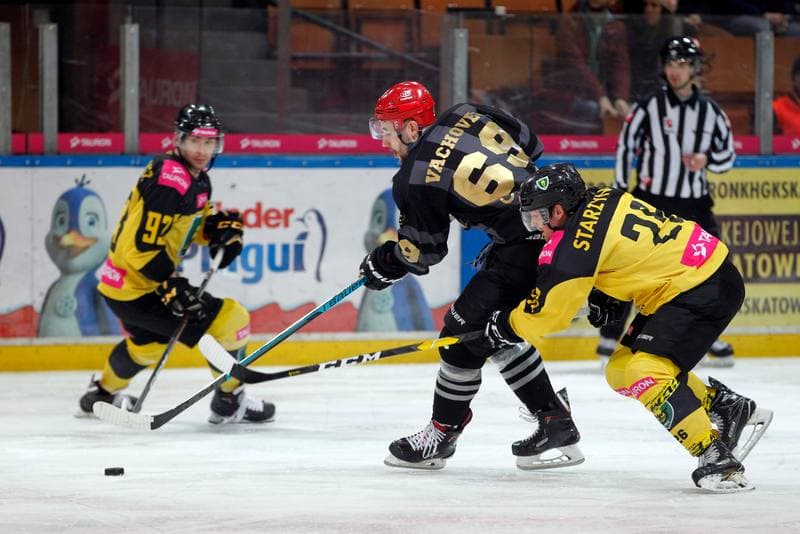 Ice Hockey. Tauron Hokej Liga. Tauron KH GKS Katowice - Comarch Cracovia. 17.01.2019
