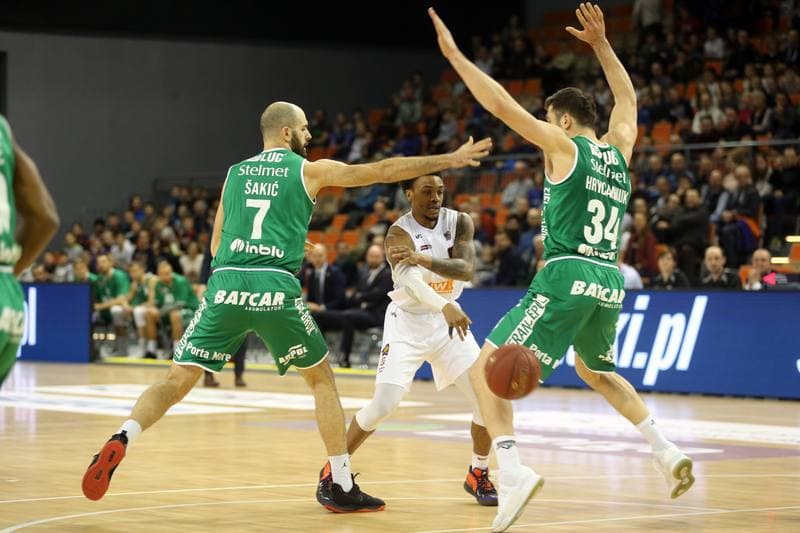 Basketball. Energa Basket Liga. GTK Gliwice - Stelmet Zielona Gora. 23.01.2019