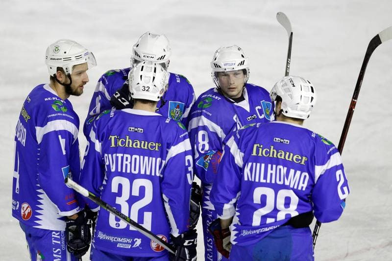 Ice Hockey. Polska Hokej Liga. Zaglebie Sosnowiec - Unia Oswiecim. 01.02.2019