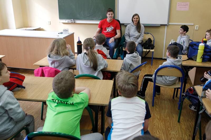 Ice Hockey. Ferie na lodzie. Camp z Aronem Chmielewskim. 20.02.2019