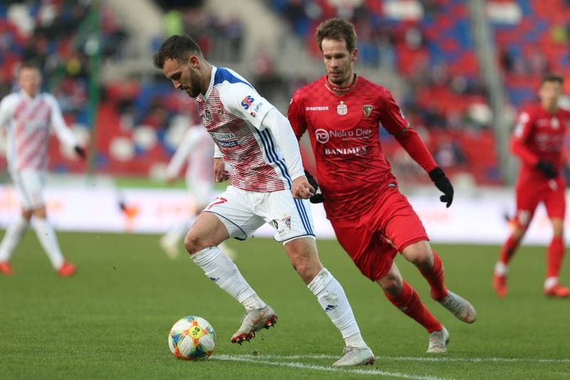 Football. Lotto Ekstraklasa. Gornik Zabrze - Zaglebie Sosnowiec. 23.02.2019