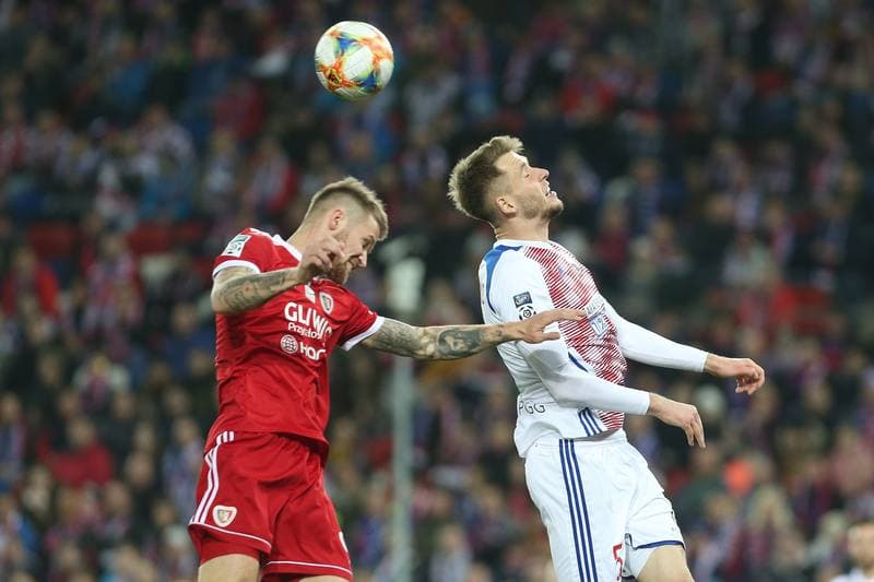 Football. Lotto Ekstraklasa. Gornik Zabrze - Piast Gliwice. 08.03.2019