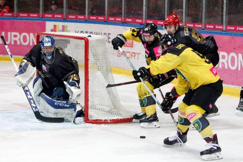 Ice Hockey. Polska Hokej Liga. Tauron KH GKS Katowice - Comarch Cracovia. 11.03.2019