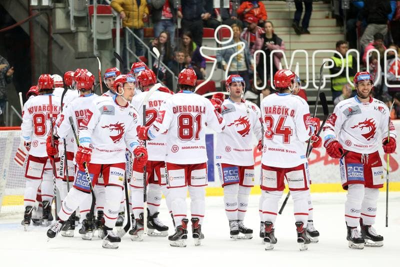 Ice Hockey. Tipsport Extraliga. Ocelari Trinec - Vitkovice Ridera. 20.03.2019