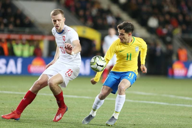 Football. International Friendly. Czech Republic - Brazil. 26.03.2019