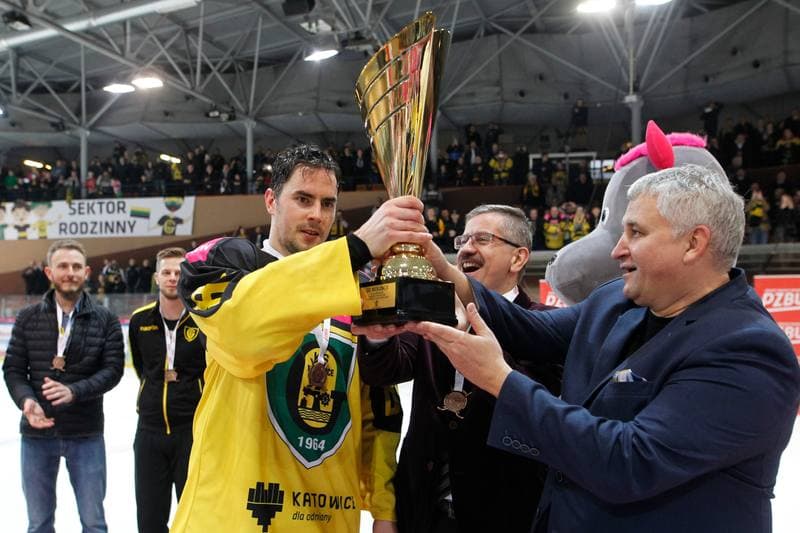 Ice Hockey. Polska Hokej Liga. Tauron KH GKS Katowice - TatrySki Podhale Nowy Targ. 06.04.2019