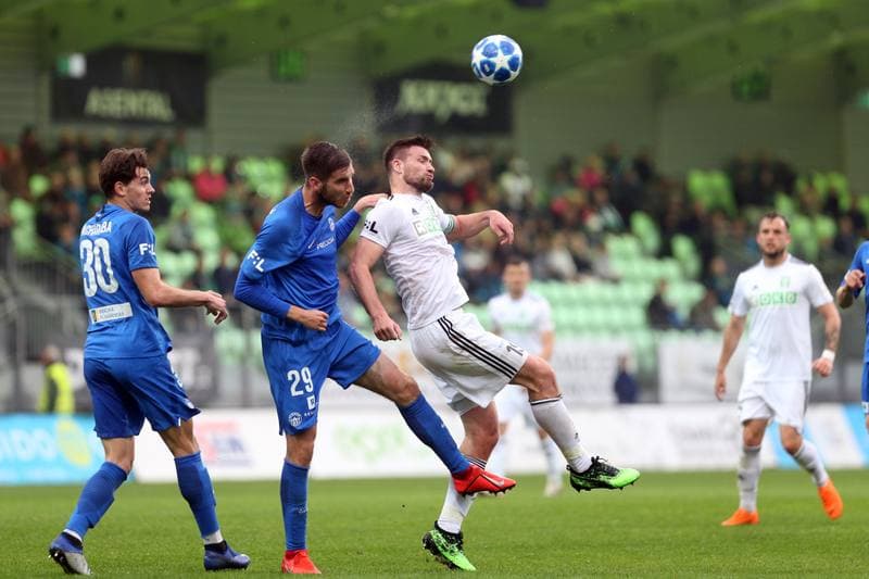 Football. Fortuna:Liga. MFK Karvina - Slovan Liberec. 27.04.2019
