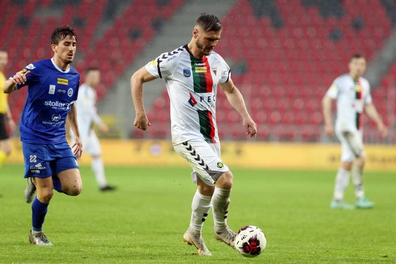 Football. Fortuna I Liga. GKS Tychy - Wigry Suwalki. 28.04.2019