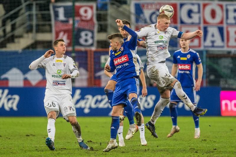 Football. Fortuna Puchar Polski. Piast Gliwice - Gornik Zabrze. 09.02.2022