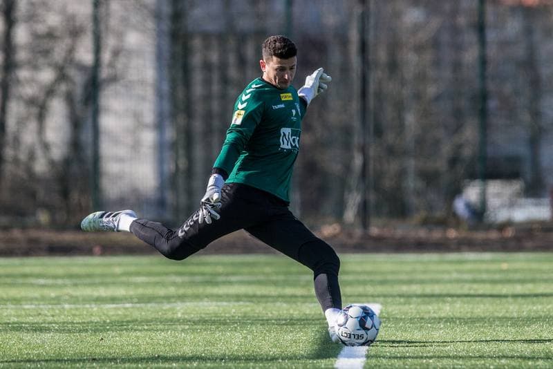 Football. Sparing. GKS Katowice - Garbarnia Krakow. 12.02.2022
