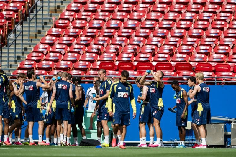 Football. World Cup 2026. Sweden. Training. 09.06.2026
