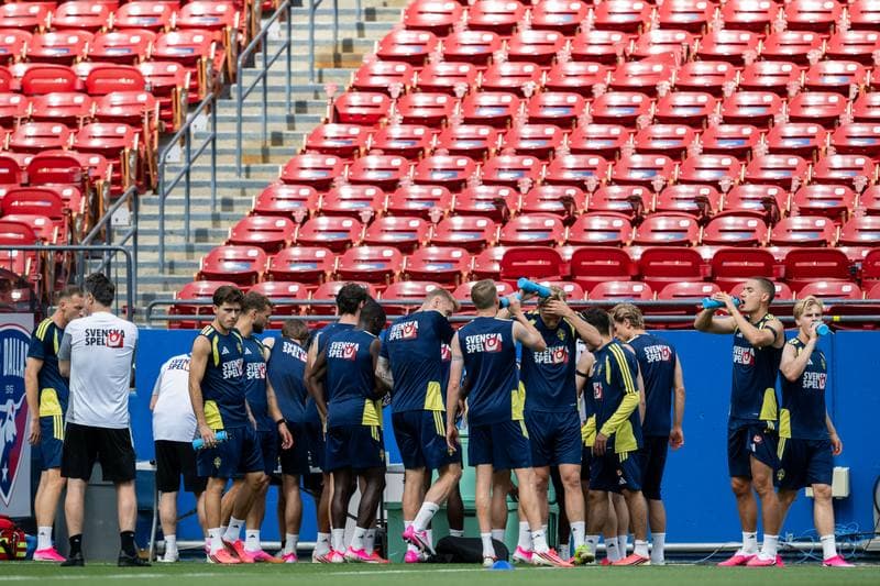 Football. World Cup 2026. Sweden. Training. 09.06.2026