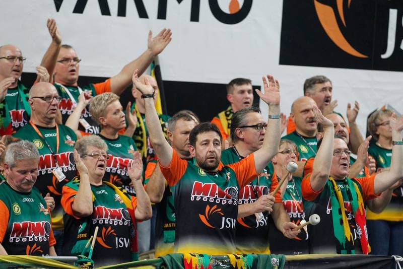 Volleyball. PlusLiga. Jastrzebski Wegiel - PGE Skra Belchatow. 09.11.2016