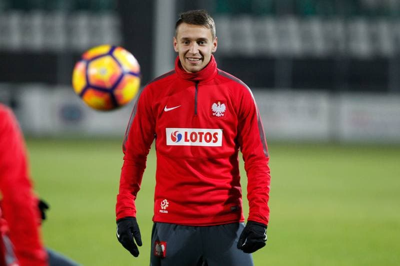 Football. Poland U21. Training. 10.11.2016