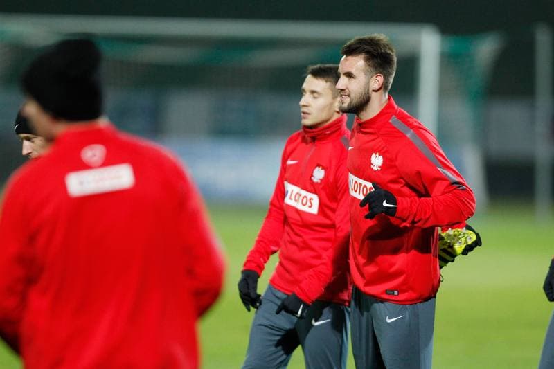 Football. Poland U21. Training. 10.11.2016
