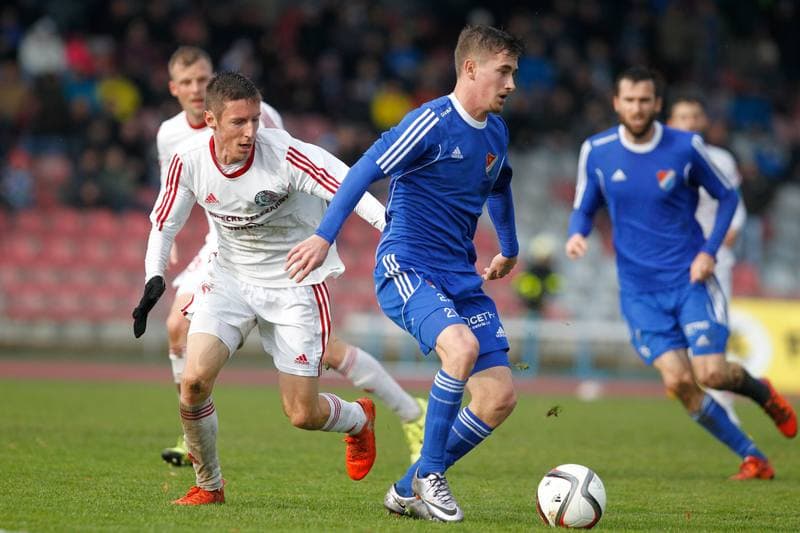 Football. Fortuna Narodni Liga. FK Fotbal Trinec - Banik Ostrava. 19.11.2016