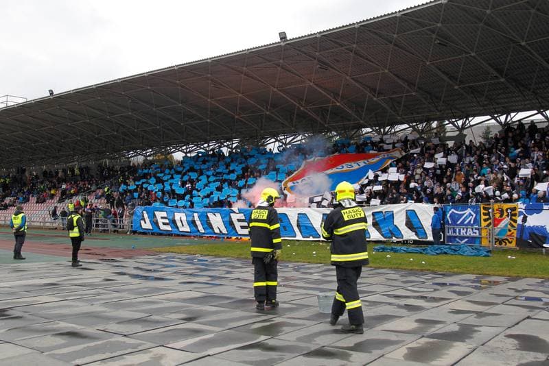 Football. Fortuna Narodni Liga. FK Fotbal Trinec - Banik Ostrava. 19.11.2016