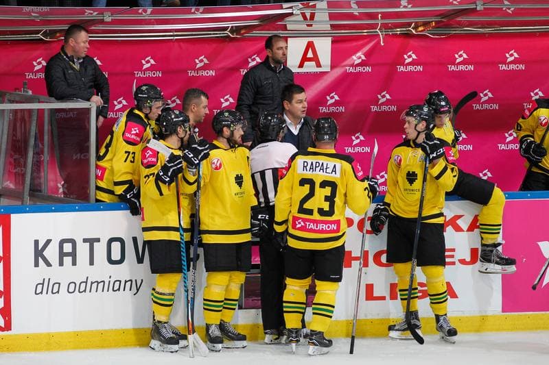 Ice Hockey. Tauron Hokej Liga. Tauron KH GKS Katowice - Comarch Cracovia Krakow. 20.11.2016