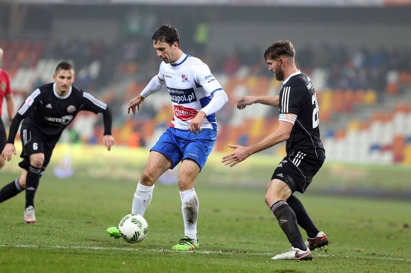 Football. I Liga. Podbeskidzie Bielsko-Biala - Bytovia Bytow. 25.11.2016