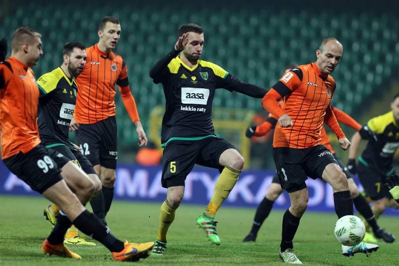 Football. I Liga. GKS Katowice - Chrobry Glogow. 26.11.2016
