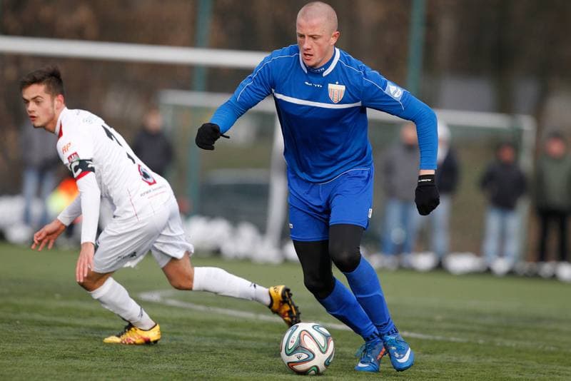 Football. Sparing. Zaglebie Sosnowiec - Polonia Bytom. 03.12.2016