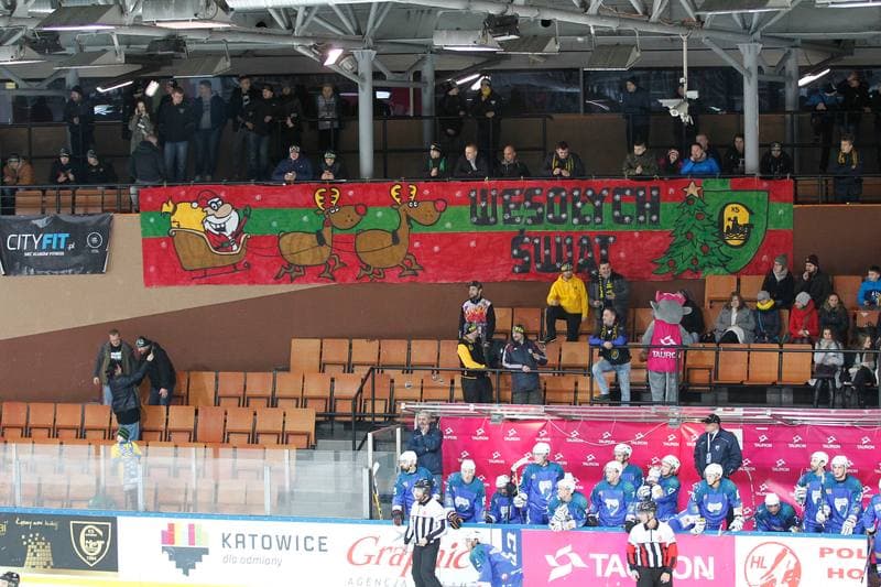 Ice Hockey. Tauron Hokej Liga. Tauron KH GKS Katowice - Unia Oswiecim. 22.12.2016