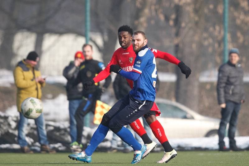 Football. Sparing. Zaglebie Sosnowiec - Odra Opole. 28.01.2017