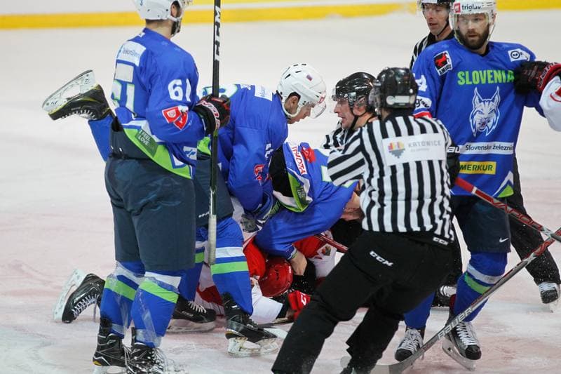 Ice Hockey. Euro Ice Hockey Challenge. Poland - Slovenia. 09.02.2017