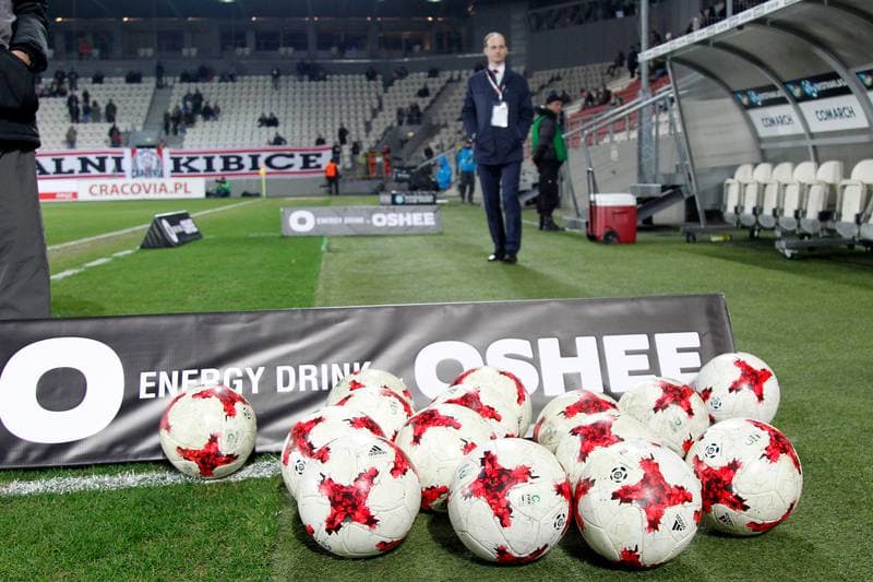 Football. Lotto Ekstraklasa. Cracovia Krakow - Zaglebie Lubin. 13.03.2017
