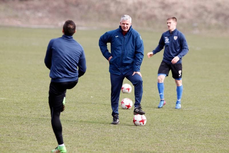 Football. Piast Gliwice. Training. 15.03.2017
