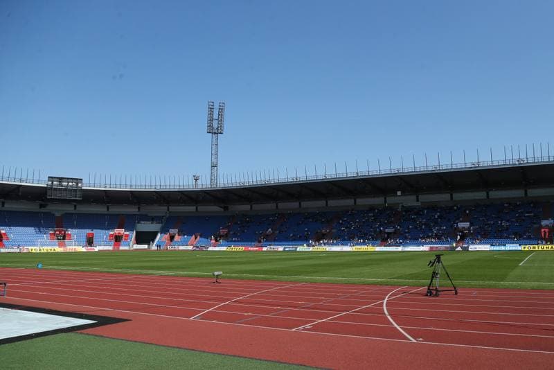Football. Fortuna Narodni Liga. Banik Ostrava - FC Vlasim. 02.04.2017
