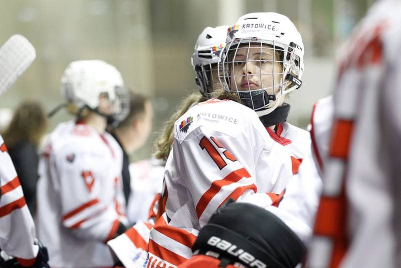 Ice Hockey. Women's World Championship. Poland - Slovakia. 08.04.2017