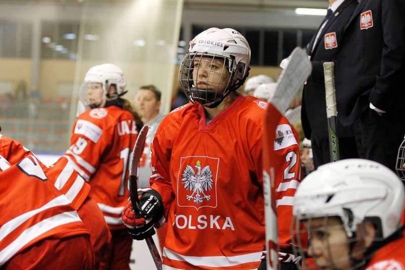 Ice Hockey. Women's World Championship. Latvia - Poland. 12.04.2017