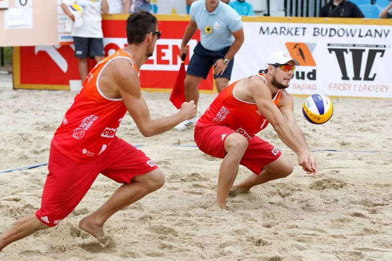 Beach Volleyball. Orlen Mistrzostwa Polski. Maciej Rudol - Michal Chwieduk. 13.08.2017