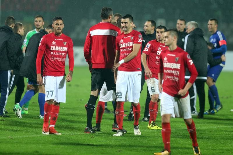 Football. Nice I Liga. Zaglebie Sosnowiec - Wigry Suwalki. 23.09.2017