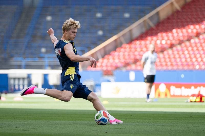 Football. World Cup 2026. Sweden. Training. 09.06.2026