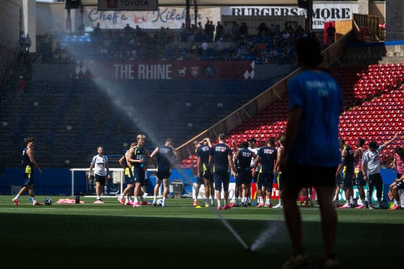 Football. World Cup 2026. Sweden. Training. 09.06.2026