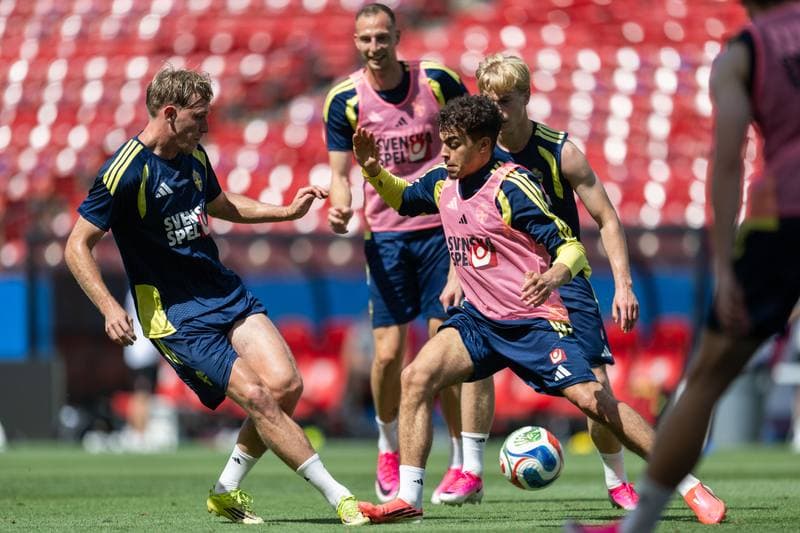 Football. World Cup 2026. Sweden. Training. 09.06.2026