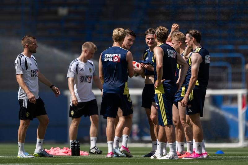 Football. World Cup 2026. Sweden. Training. 09.06.2026