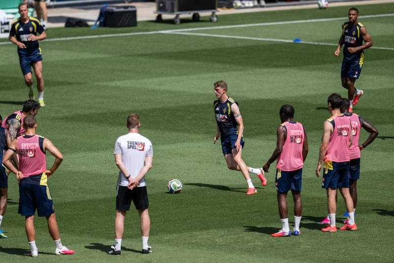 Football. World Cup 2026. Sweden. Training. 09.06.2026