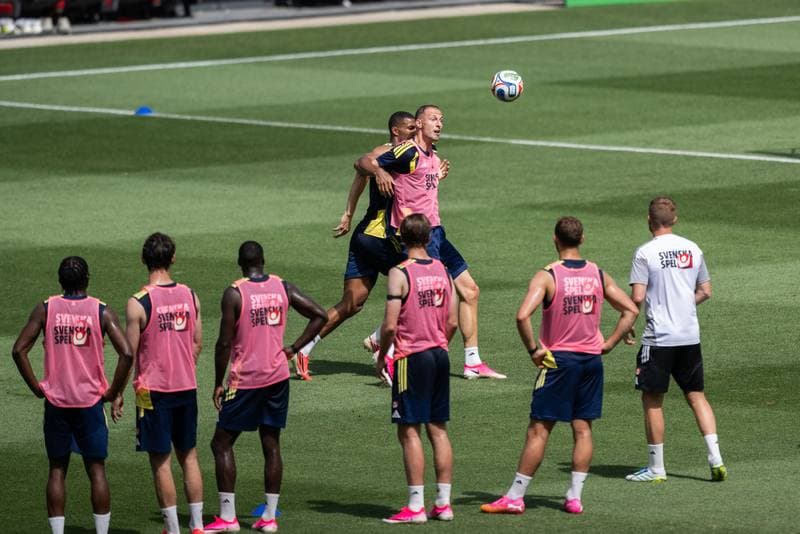 Football. World Cup 2026. Sweden. Training. 09.06.2026
