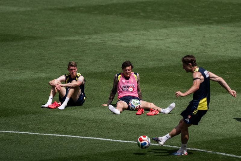 Football. World Cup 2026. Sweden. Training. 09.06.2026