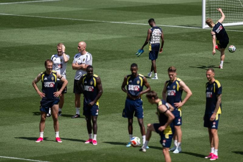 Football. World Cup 2026. Sweden. Training. 09.06.2026