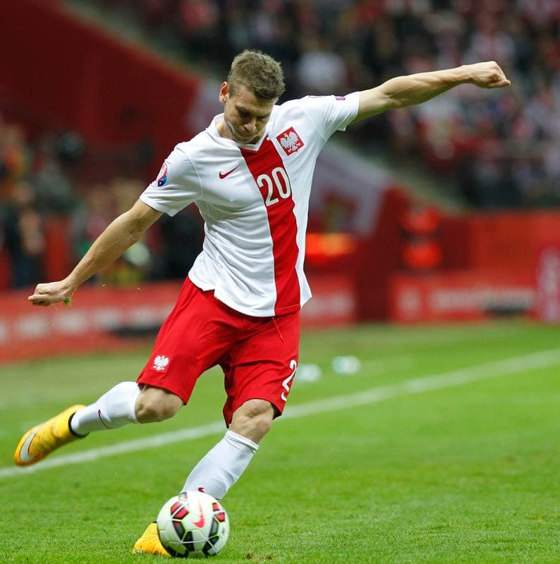 Football. UEFA European Qualifiers. Poland - Scotland. 14.10.2014